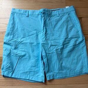 Vineyard Vines Aqua Blue Flat Front Shorts